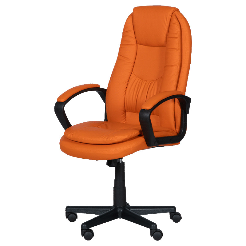 Директорски стол Carmen 6682-1 оранжев